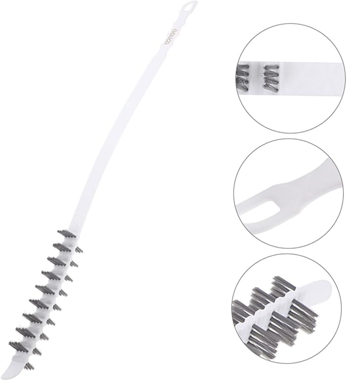 2pcs Flexible Washing Machine Cleaning Brush Long Handle Drum Dryer Vent Cleaner for Efficient Household Use Front Load Washers and Appliance Maintenance