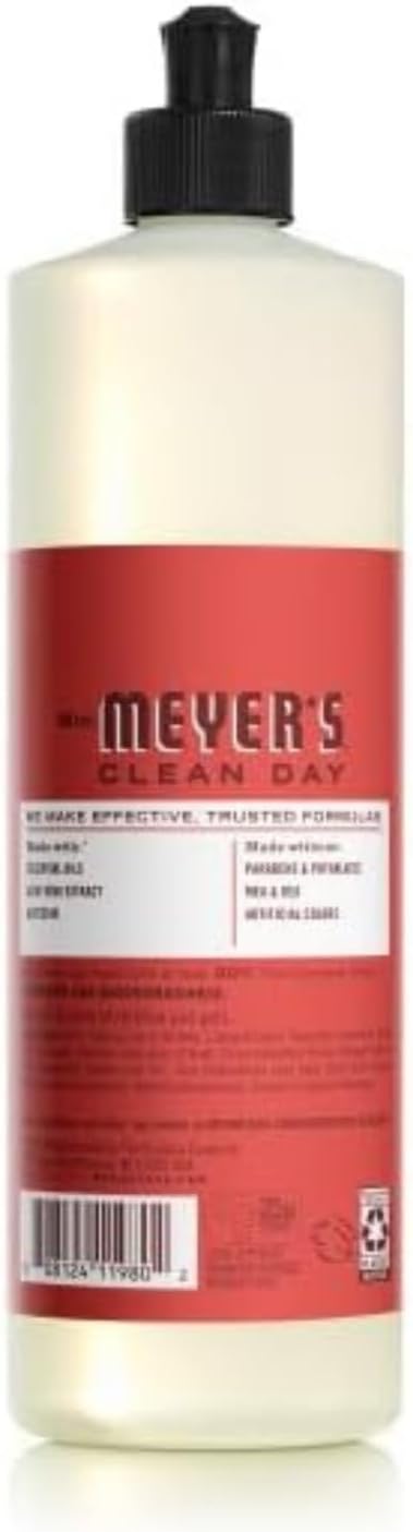 Mrs. MEYER'S Clean Day Dish Soap 16 FL OZ Each, Fresh Cut Grass, Tomato Vine, Blueberry, 1 CT (Variety Pack)
