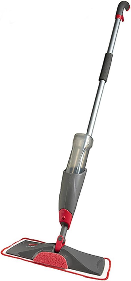 Rubbermaid Reveal Spray Mop, Bundles: 1 Mop, 1 Multi-Surface Microfiber Pads, 1 Refillable Bottles (2856049)