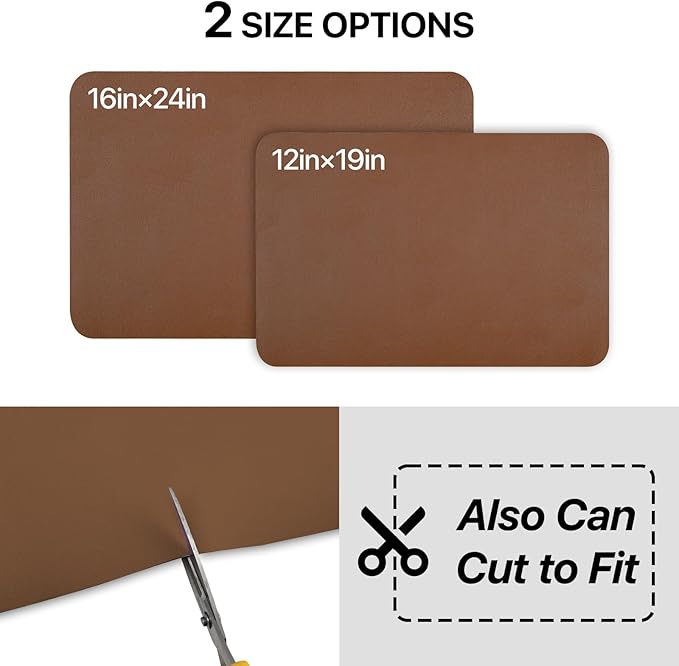 Dish Drying Mat for Kitchen Counter, Coffee Mat with Non-slip Rubber Backed, Hide Stain Absorbent for Kitchen Counter, Fit Under Coffee Maker, Dish Rack,12"x19",Brown