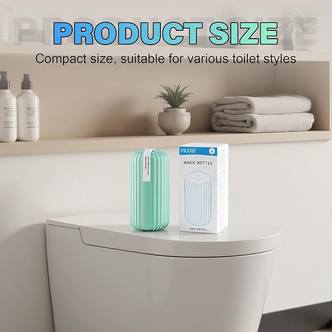 Crazy Clean Toilet Cleaner for bathroom: 4Pcs Toilets Cleaners Pro for Toilet Bowl, Drop-in Tank Cleaning, Eco-Friendly, Powerful Stain & Odor Removal, Safe for All Toilets, Home & Travel