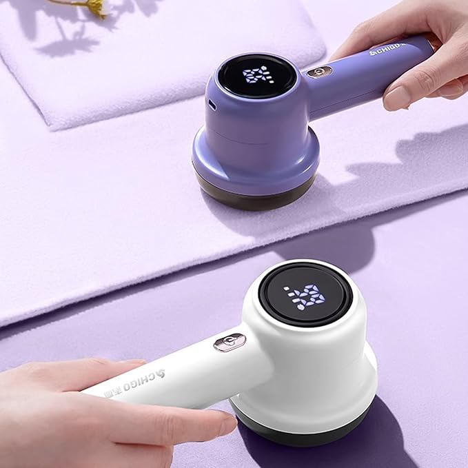 Electric Fluff Lints Removers USB Rechargable Fabric Grooming Tool With LED Display Electric Lints Removers For Clothing
