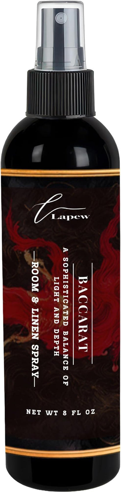 Lapew Room & Linen Spray | Fragrance Mist for Home, Car & Office | Fabric & Air Freshener | Neutralizing Mist | Made in USA | Baccarat