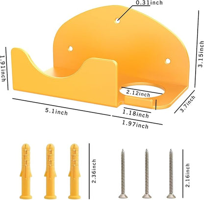 Leaf Blower Rack, Wall-Mounted Tool Hanger Compatible with DCE100B, Grass Trimmers, Hedge Trimmers & Garden Power Tools for Garage Organization,1 Pack