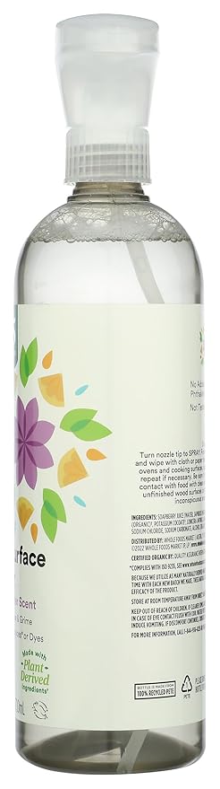 365 by Whole Foods Market Organic Lemon Lavender Multi Surface Cleaner, 24 FZ