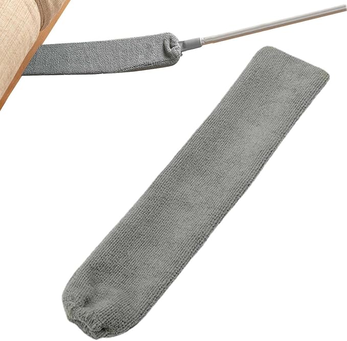 Under Appliance Cleaning Brush – Extendable Gaps Duster with Long Handle, Flexible Dust Cleaner for Tight Spaces and Hard-to-Reach Areas | Perfect for Kitchen, Bedroom, Living Room, Home Maintenance