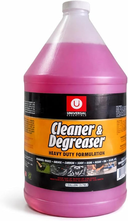 Heavy Duty Degreaser-Industrial Strength Cleaner for Kitchen, Oven, Grill & Engine-Remove Grease, Oil, Carbon & Grime-Ready to Use (1 Gallon (128 oz))