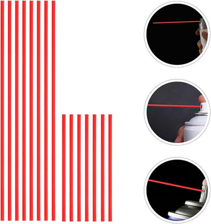 40pcs Nozzle Spray Tubes for Precise Lubrication and Rust Removal Plastic Extensions for Home and Industrial Maintenance
