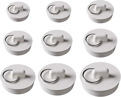 Rubber Sink Bathtub Plug Drain Stopper Bath Plug Sink Wash Basin Water Stopper for Bathtub Bathroom