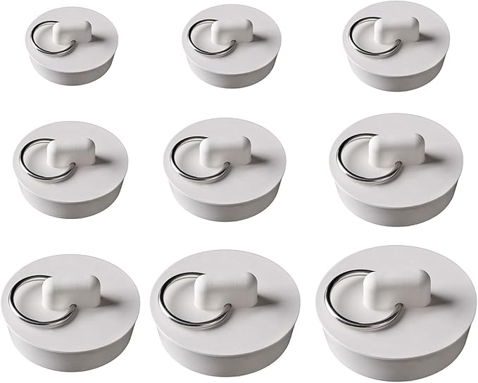 Rubber Sink Bathtub Plug Drain Stopper Bath Plug Sink Wash Basin Water Stopper for Bathtub Bathroom