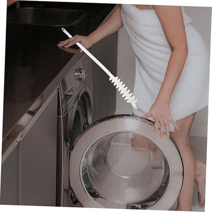 ULTECHNOVO 2pcs Rolling Washing Machine Cleaning Brush Lint Dryer Brush Vent Trap Cleaner for Efficient Cleaning