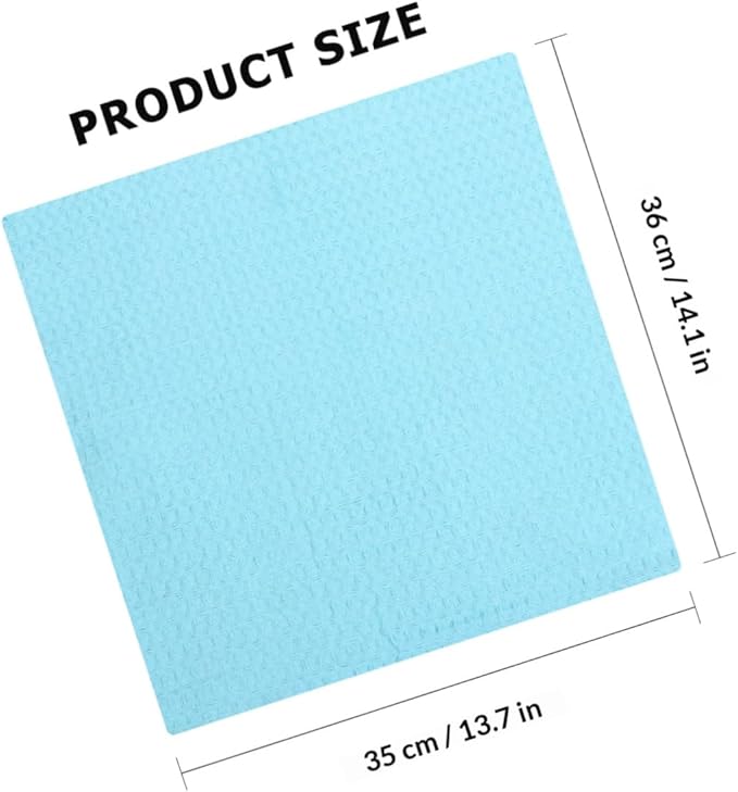 GALPADA 4pcs 100% Cotton Dish Towels Set Absorbent Kitchen Cleaning Cloths Lint-Free Sturdy Dish Wipe Cloths for Washing and Household Cleaning