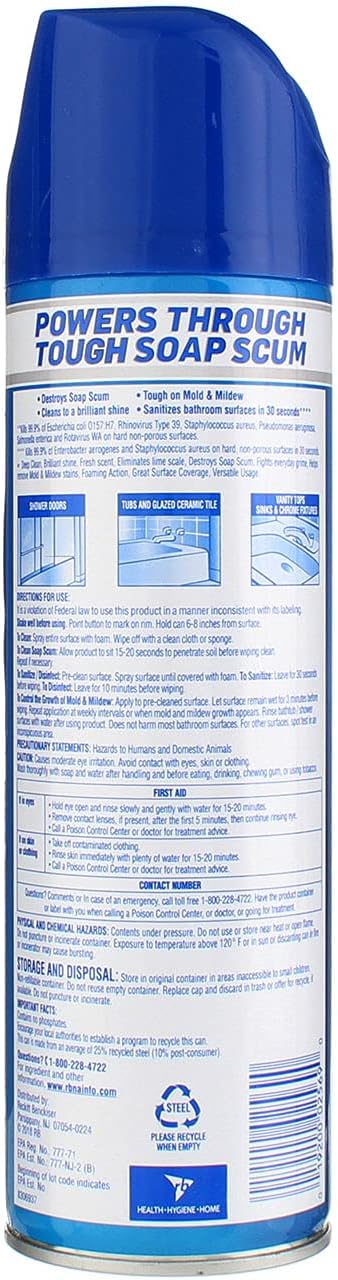 Lysol Bathroom Cleaner Spray, Island Breeze, 24oz (Pack of 4)