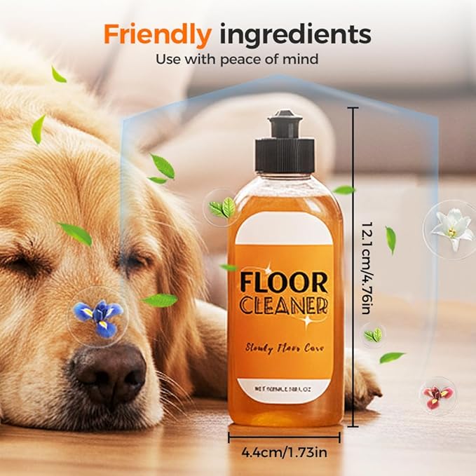 Powerful Stain Removing Floor Cleaner, 2026 New Hardwood Floor Cleaner Acid Free Formula Enzyme, Multi-Surface Solution for Mopping Stone Tile Laminate Vinyl Floors (2 pack)