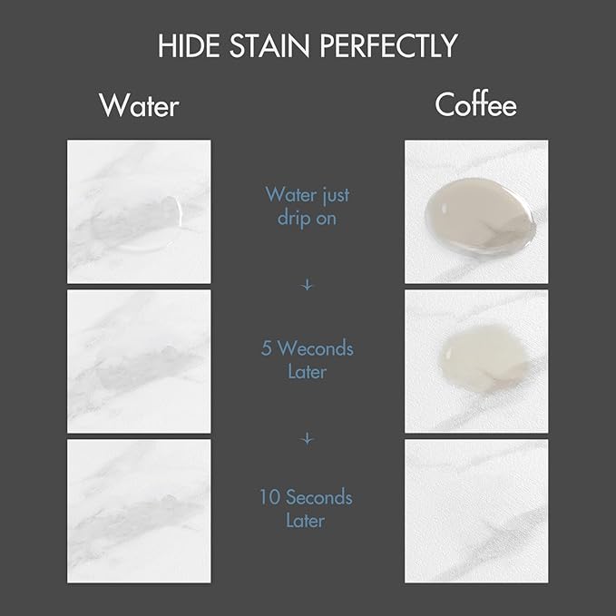 Drying Mat for Kitchen Countertops, Coffee Mat Hide Stain Rubber Backed Absorbent Dish Drying Mat