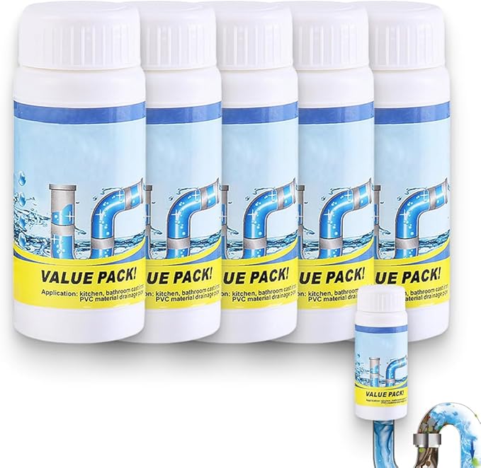 2025 Upgrade Sink and Drain Cleaner, Powerful Sink Drain Cleaner, Multi-functional Drains Cleaners Fast Foaming for Kitchen Toilet Pipeline Quick Cleaning Tool (5)