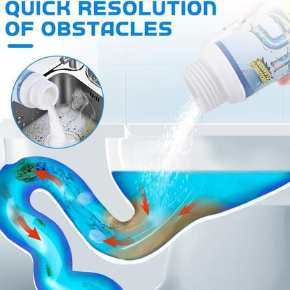 Sink and Drain Cleaner, 2026 New Sink and Drains Cleaner, Multi-functional Sink and Drain Cleaner Powder Cleaning, Drains Foam Cleaner, Powerful Pipe Dredging Agent for Kitchen Toilet ﻿ (1)