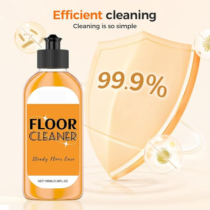 Powerful Stain Removing Floor Cleaner - All-Surface Acid Free Concentrated Formula Enzyme Floor Cleaner for Mopping & Spraying Hardwood, Tile, Vinyl & Laminate Floors | Pet-Safe & Streak-Free (2PCS)