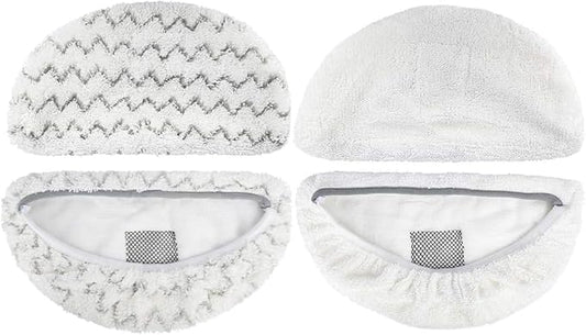 Steam Mop Replacement Pads for Bissell Powerfresh Steam Mop Pads Compatible with 1940 1440 1544 Series 19402 19404 19408 19409 1940a 1940f 1940q 1940t 1940w Washable Reusable Steam Mop Pad (2-PACK)