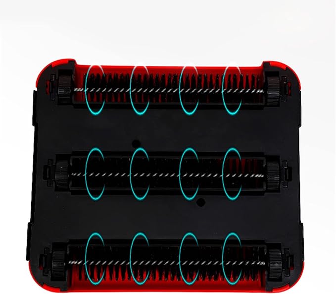 Efficient Sweeper Broom Rotating Brush Vacuum Cleaner Floor Sweeper Built-in Trash Can Carpet Sweeper Carpet Sweeper Broom Rotating Efficient Cleaning Brush Household Vacuum Cleaner Manual