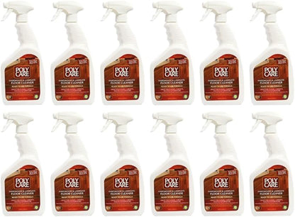 Hardwood Floor Cleaner Refill - 32 fl oz Spray (12 Pack) - Fresh- Refill for Spray Mops and Spray Bottles - Residue-Free Floor Cleaning Solution for Wood or Laminate Floors