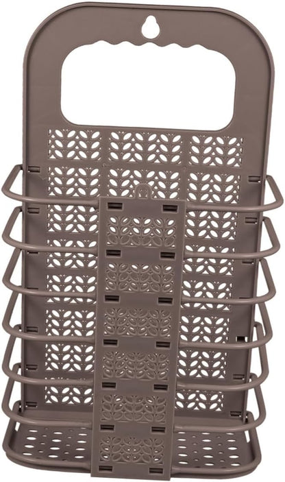 MAGICLULU Multifunctional Foldable Laundry Basket Wall Mounted Storage Organizer for Fruits and Vegetables Lightweight and Design Space Saving for Home and Pantry Small