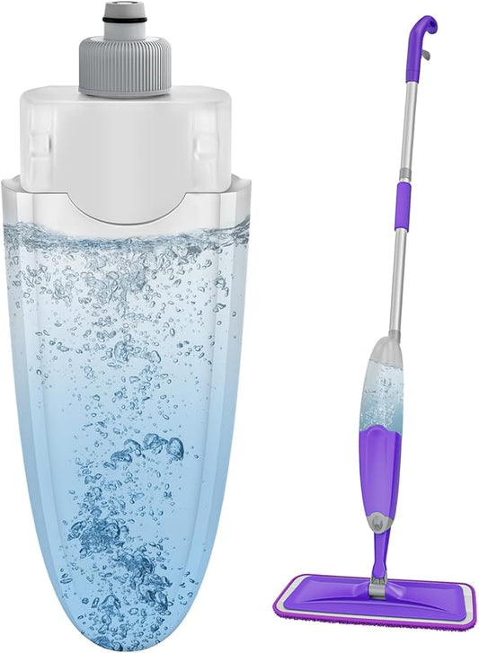 HOMTOYOU Replacement Bottle for Multiple Cleaner: Refillable Mop Accessories Only Suitable for HOMTOYOU Spray Mop - Reusable Premium Leak Free - Add Your Own Solution