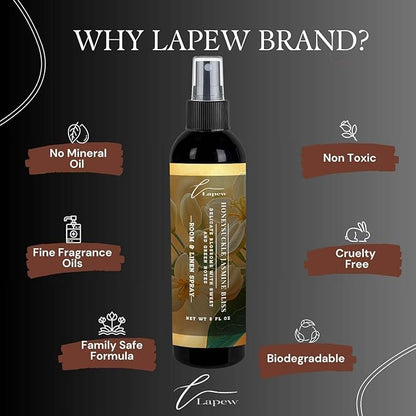 Lapew Room & Linen Spray | Fragrance Mist for Home, Car & Office | Fabric & Air Freshener | Neutralizing Mist | Made in USA | Honeysuckle Jasmine Bliss