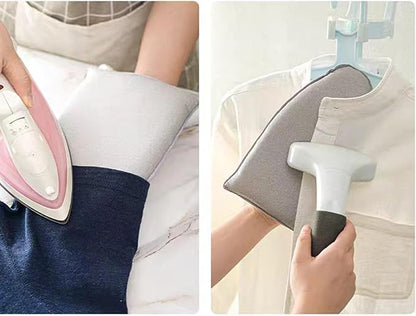 Garment Steamer Ironing Gloves, Anti Steam Handheld Ironing Pad, Heat Resistant Garment Steamer Mitt, Durable Protective Ironing Glove for Garment Steamer (Style D)