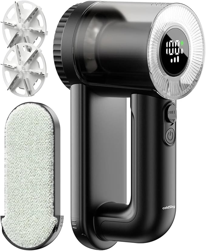 Fit for coldSky Rechargeable Fabric Shaver - Electric Lint Remover with Digital Display for Sweaters, Clothing & Blankets