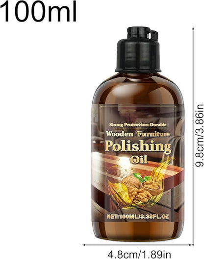 Wood Cleaner for Furniture - Cabinet Polishing Restorer, Quick Shine Solution for Indoor Home, 100ml Spray with Fast Action, Home Care, Floor for Sofa Chair and Kitchen Dresser
