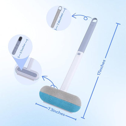 Uproot Cleaner Pro Pet Hair Remover, Carpet Rake for cat Fur Removal, Dog Hair Remover Tool, Efficient Fur Brush for Carpets, Rugs, Couches, Furniture, Reusable Ergonomic Design