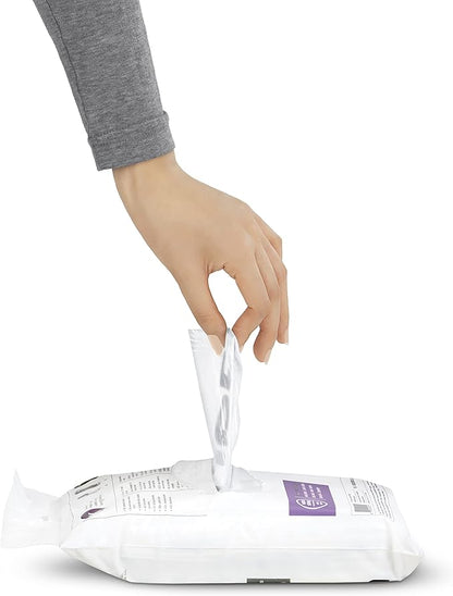 simplehuman Code G 200 Count, Dispenser Pack Custom Fit Liners, Drawstring Trash Bags, 30 Liter / 8 Gallon, White