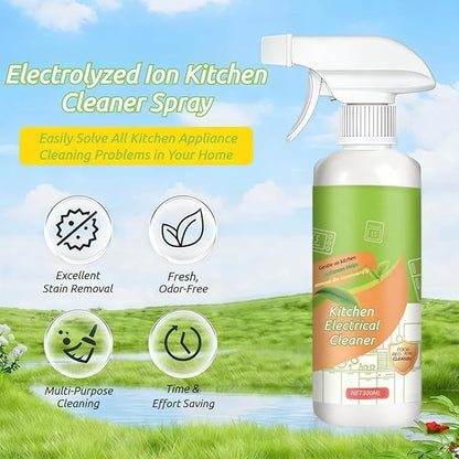 Multi-purpose Electrolyzed Ion Household and Kitchen Cleaning Spray, Multi-purpose Kitchen Grime Remover for Household Cleaning, Convenient Handheld Cleaner for Home Family (1pc)