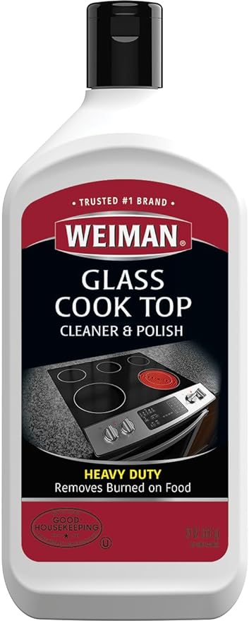Weiman Ceramic and Glass Cooktop Cleaner and Polish - 20 Ounce - Shines and Protects Glass and Ceramic Smooth Top Ranges with its Gentle Formula