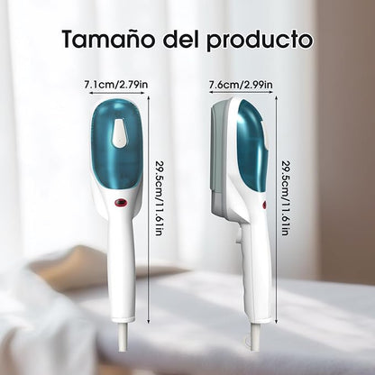 1pc Handheld Steamer Iron for Clothes – 25 Second Heat Up, Powerful Steam for Wrinkle Removal, Ideal for Home, Office, and Travel