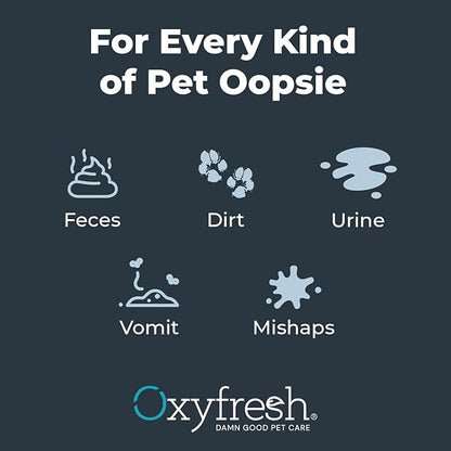 Oxyfresh Pet Stain & Odor Remover, Strong Carpet Stain Remover & Cleaner Spray – Advanced Pet Urine Odor Eliminator for Entire Home - Fast Acting Dog & Cat Urine Neutralizer