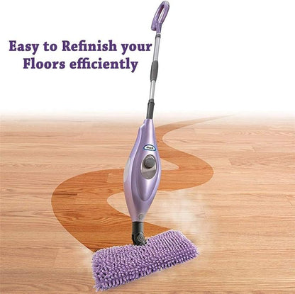 3 Pack Shark Steam Pocket Mops,Household Washable Microfiber Mop Pads Cleaning Pads Replacement for S3500 Series, S3501, S3601, S3550, S3901, S3801, SE450 (Purple,ZCM3)