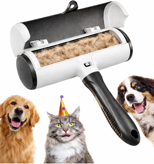Pet Hair Remover, Cat Lint Roller, Fur Remover Roller, Dog Hair Remover for Couch, Furniture, Carpet, Sofa and Bedding