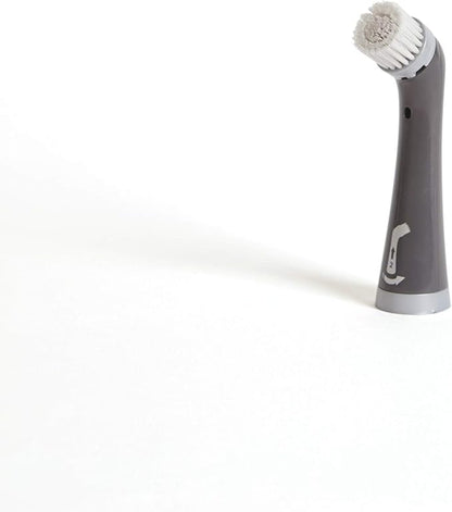 Rubbermaid Reveal Power Scrubber Attachable Soft Bristle & Velcro Head with 6 Microfiber Pads for Cordless Electric Battery Powered Scrub Brush Ideal for Shoes/Sneakers/Car Trim/Tires/Furniture