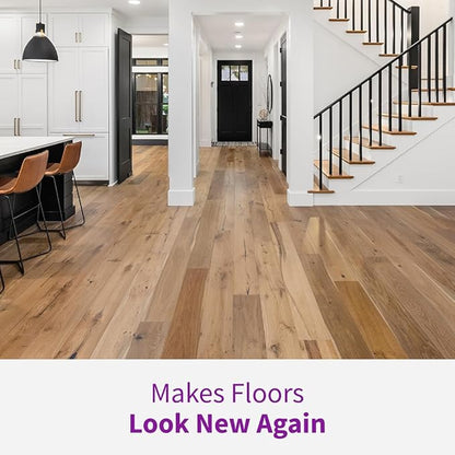 Rejuvenate Shine Refresher Floor Polish Renews Shine On Newer And Recently Restores Floors Including Sealed Hardwood, Laminate, Vinyl And Tile, 32 Ounces