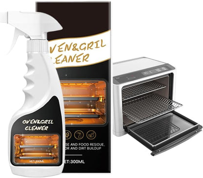 Baking Oven Cleaning Spray, With Powerful Stain Removal, 300ml, Kitchen Degreaser Spray, Microwave Grease Remover, Heavy-Duty Oven Cleaner, For Homeowners Families Renters Microwave Grill Stove