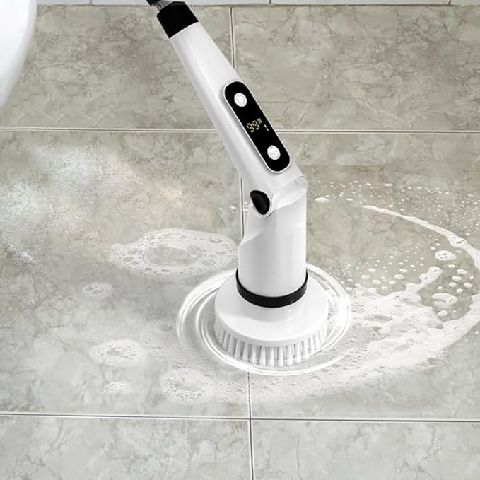 IEZFIX Electric Spin Scrubber X03 Turbo Brush Head Replacement, Multi-Purpose Cleaning Brush Set