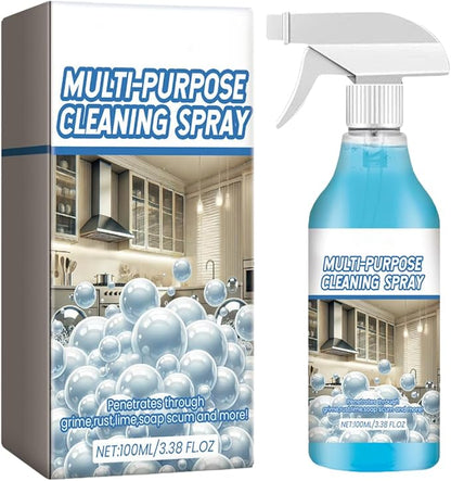 Degreaser Cleaning Spray, Fast Acting And Efficient Formula, 100ml, Kitchen Grime Remover, Window Glass Degreaser, Safe And Convenient Application, For Appliances, Countertops, Window, Bathrooms