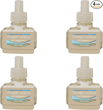 Yankee Candle Sun and Sand ScentPlug Refill 4-Pack