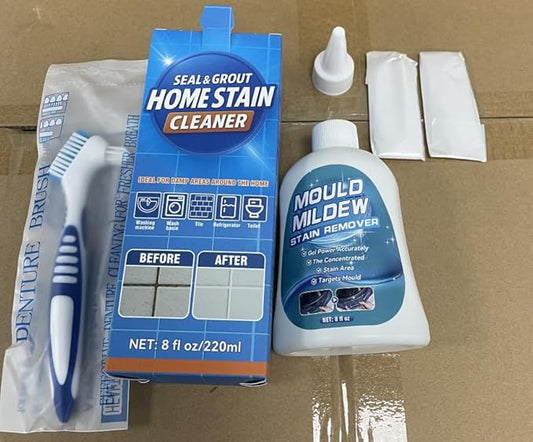 Bondtech Home Stain Remover Gel, 8 Fl Oz Heavy Duty Stain Cleaner for Washing Machine Seal, All-Purpose Cleaning for Bathroom, Grout, Shower, Kitchen, Wall