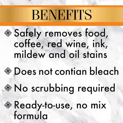 Stone Care International Stone Stain Remover - 10 Ounce - Stain Remover for Food, Coffee, Red Wine, Ink, Mildew, Oil Stains