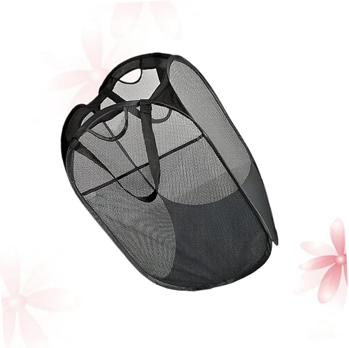 Folding Laundry Storage Container for Dirty Clothes Design Capacity Black Versatile Basket for Toys Blankets