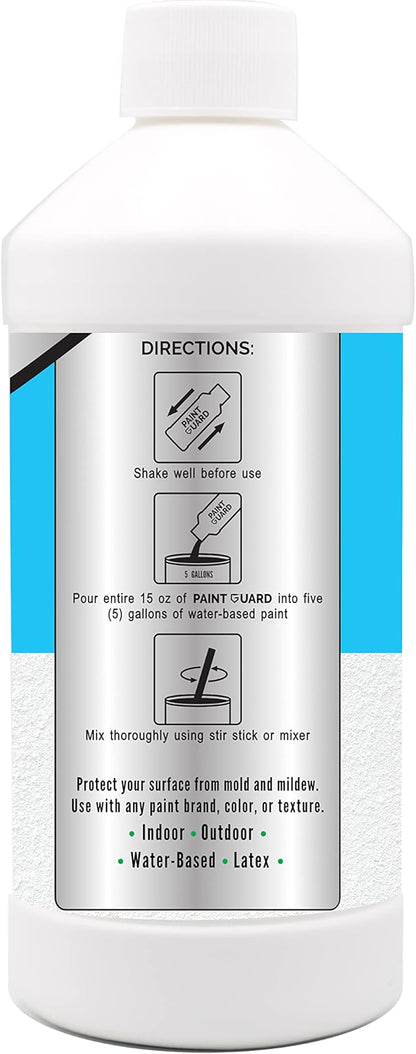 Paint-Guard Mold and Mildew Defense Paint Additive (5 Gallon Treatment)