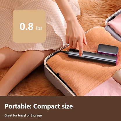 Nesugar Steamer for Clothes Steamer, Fashion Portable Handheld Garment Steamer, 0.8lbs Lightly, 15s Fast Heat-up, 10 Minutes of Continuous Steam, Light Mini Steam Iron for travel and home(100-120V)